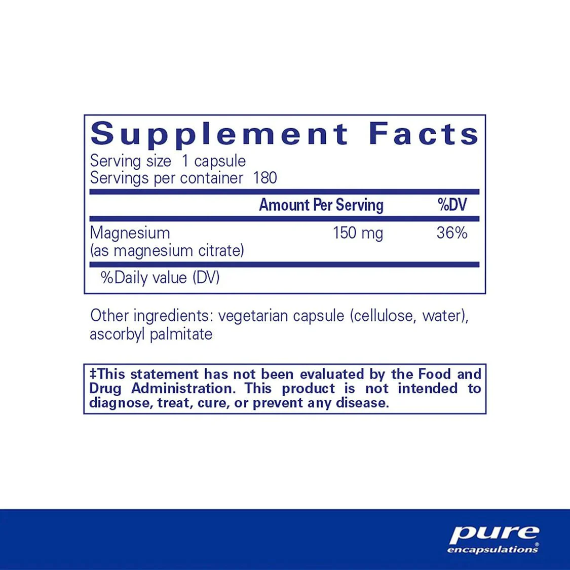 Pure Encapsulations Magnesium (Citrate) - Image 8