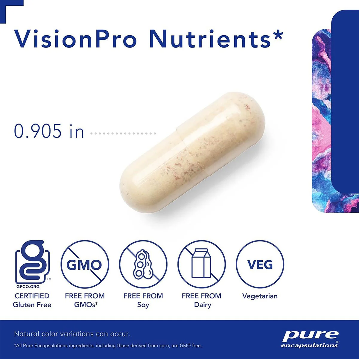 Pure Encapsulations VisionPro Nutrients, Multivitamin for Maintaining Healthy Vision (90 ct.) - Image 3