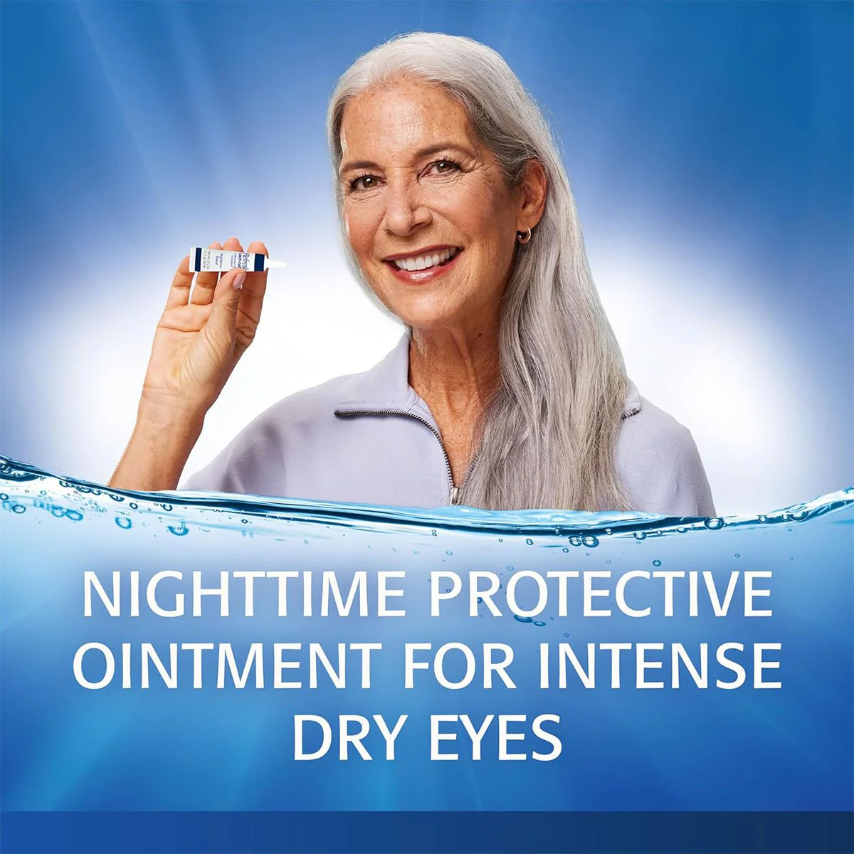 Refresh Lacri-Lube Lubricant Eye Ointment for Nighttime dryness (3,5g Tube) - Image 4