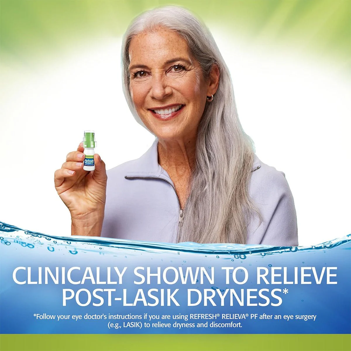 Refresh Relieva Preservative-Free Lubricant Eye Drops (10mL Multi-Dose Bottle) - Image 5