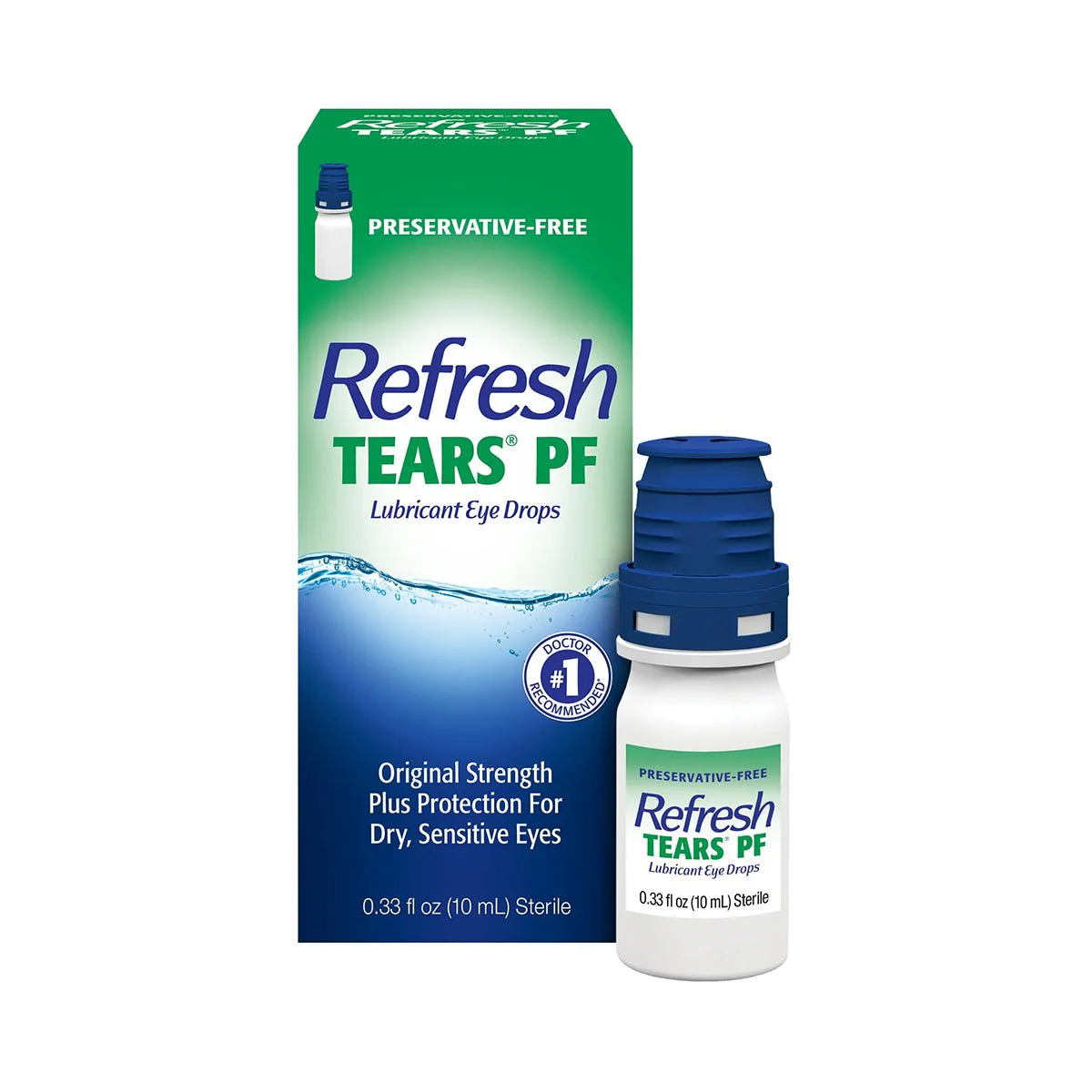 Refresh Tears PF Preservative Free Eye Drops (10mL) - Image 2