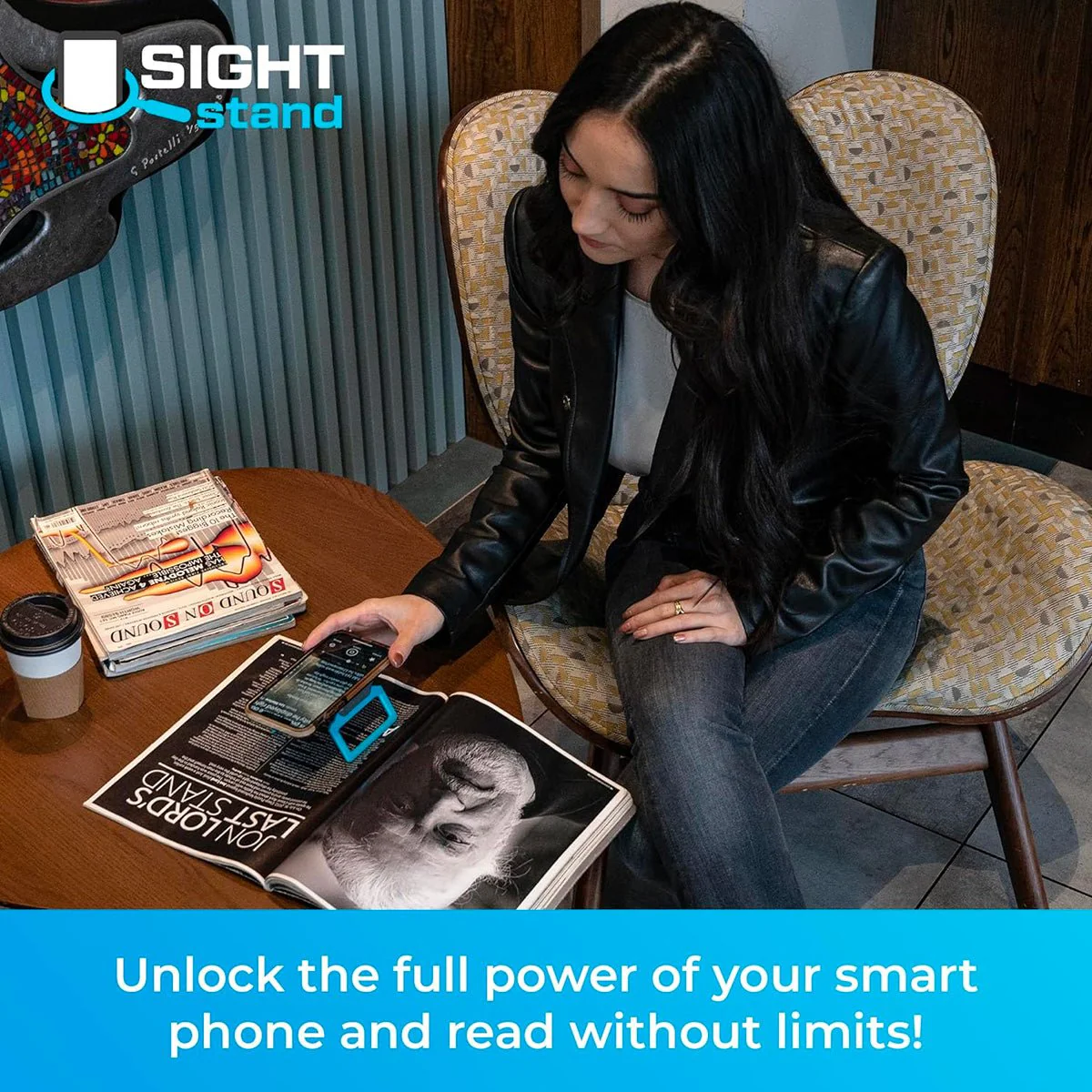 SightStand Phone Stand Magnifier - Image 3