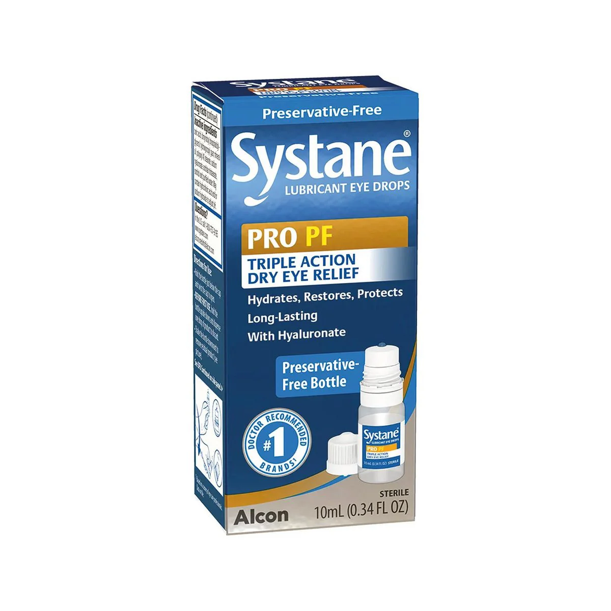 Systane® PRO PF Multi-Dose Preservative free Lubricant Eye Drops – 10mL