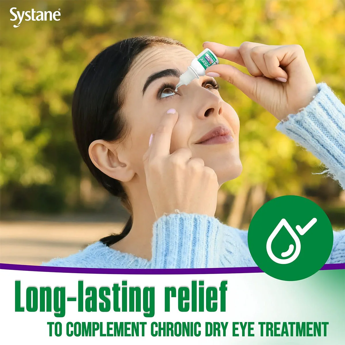 Systane Gel Eye Drops Liquid Gel Soothing Dry Eye Relief (10mL Bottle) - Image 5