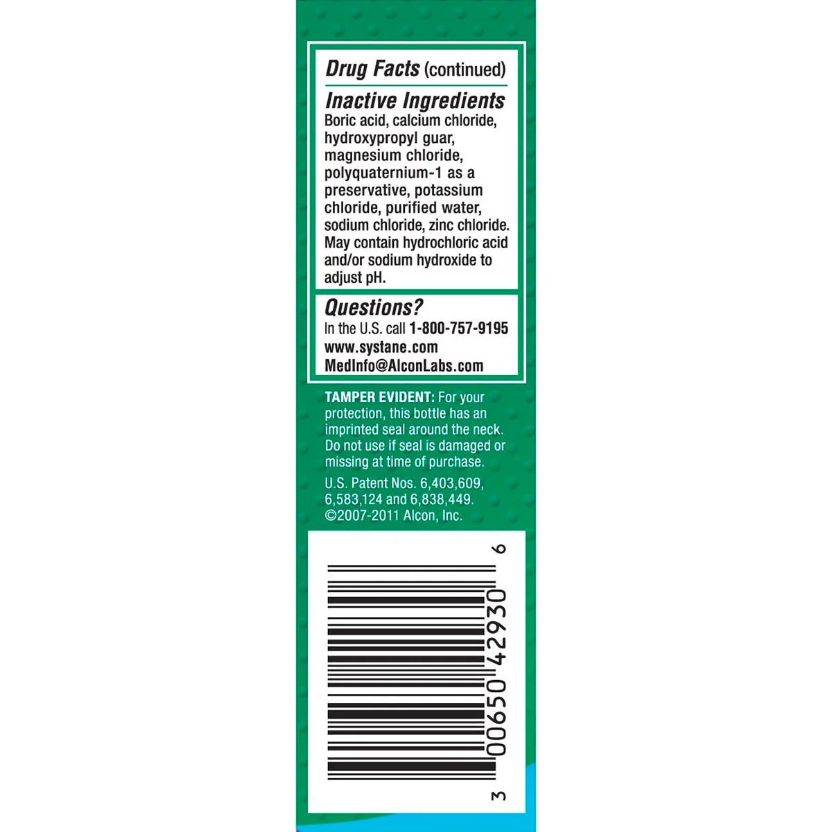 Systane Original Lubricant Eye Drops (30ml) - Image 5