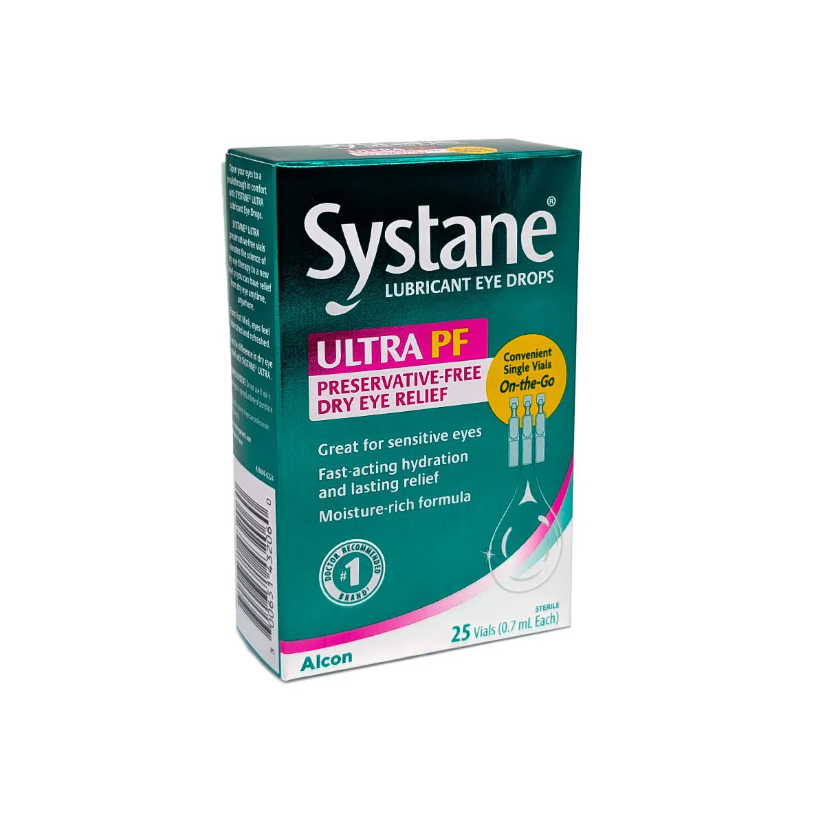 Systane Ultra Preservative-Free Eye Drops (25 vials) - Image 2