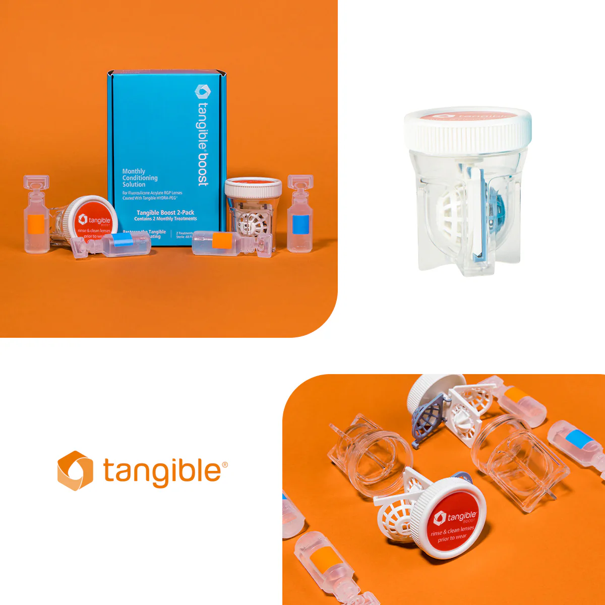 Tangible Boost 2-Pack - Restore and maintain your Tangible Hydra-PEG coated lenses - Image 3