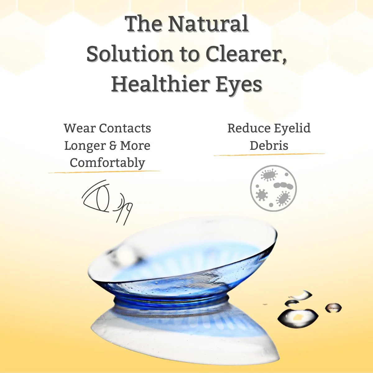 TearRestore NeutraWipe Eco Manuka Honey Eyelid Wipes | Ultra-Soft Biodegradable Eyelash Cleanser (30 Count) - Image 4