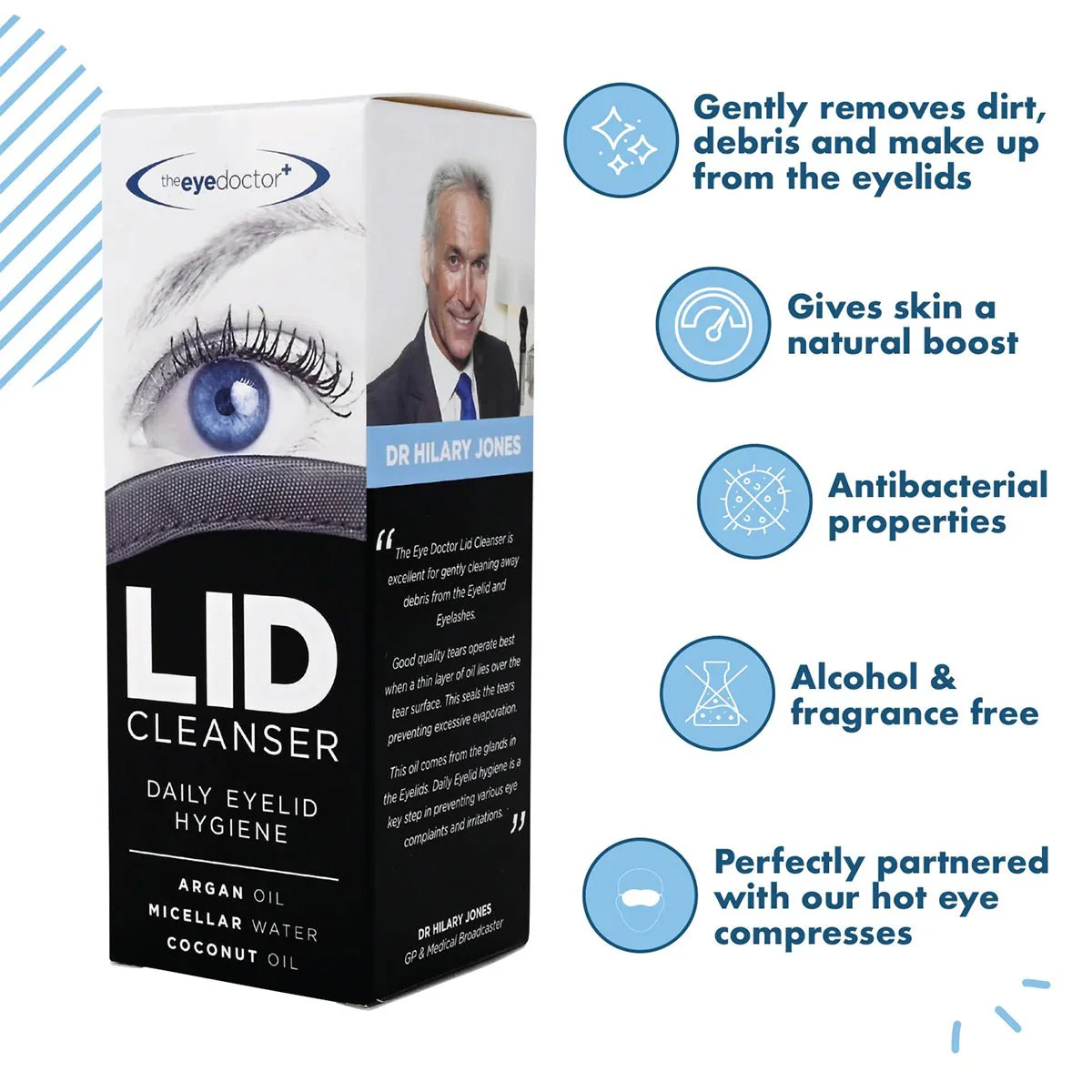The Eye Doctor Lid Cleanser – Make Up Remover 100ml - Image 3