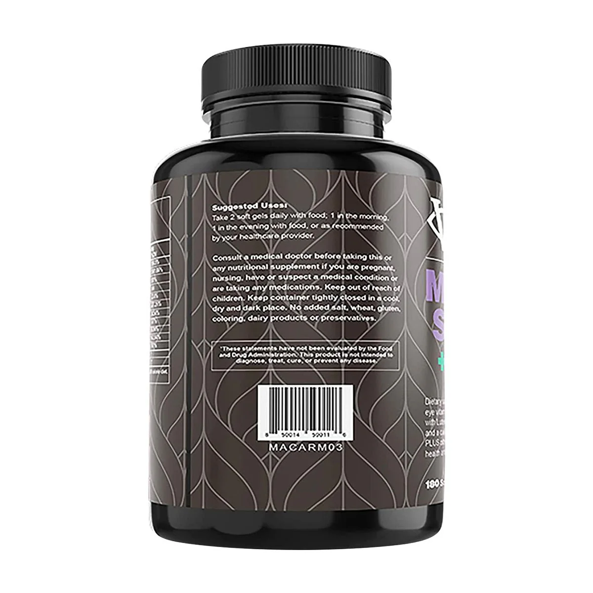 Visual Advantage Macular Support + Multivitamin AREDS 2 - Vitamins for Macular Degeneration - Lutein and Zeaxanthin - 180 Soft Gels - Image 3