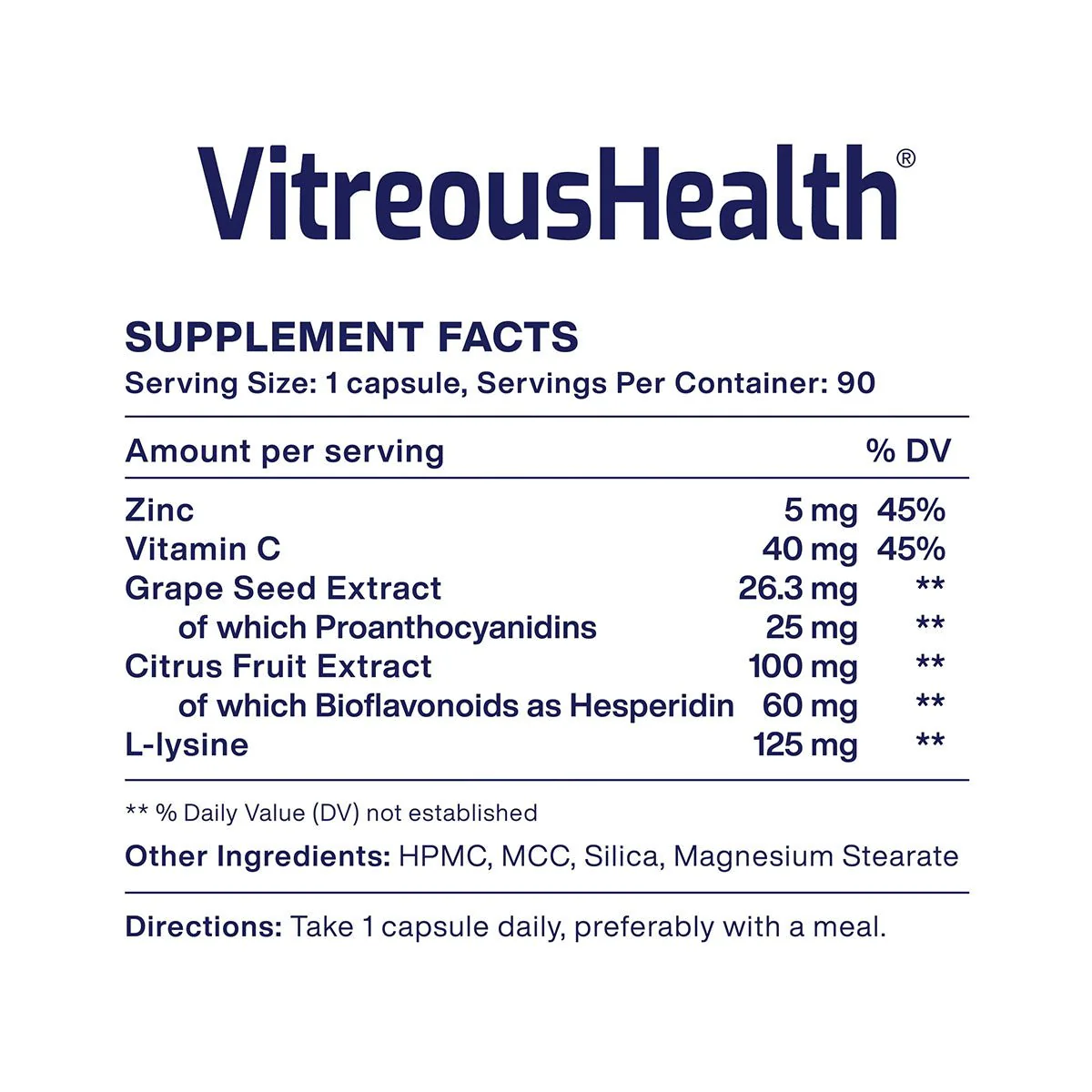 VitreousHealth by MacuHealth - Eye Floaters Formula (90ct - 90 day supply) - Image 3