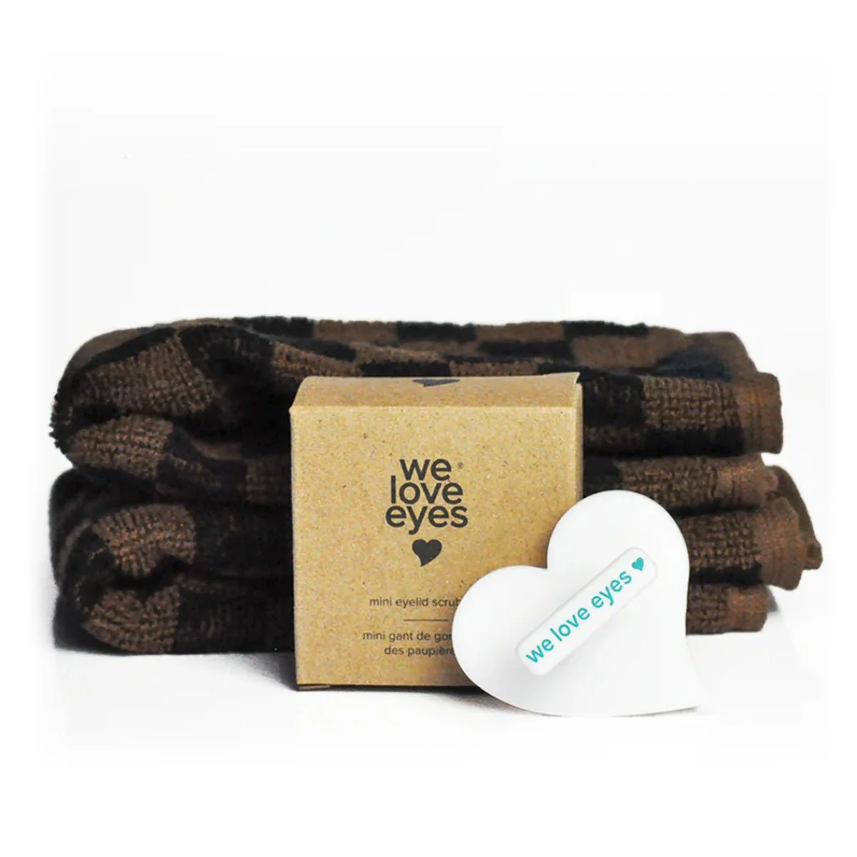We Love Eyes Mini Eyelid Scrub Mitt – Precision Cleansing for Healthy Lids - Image 4