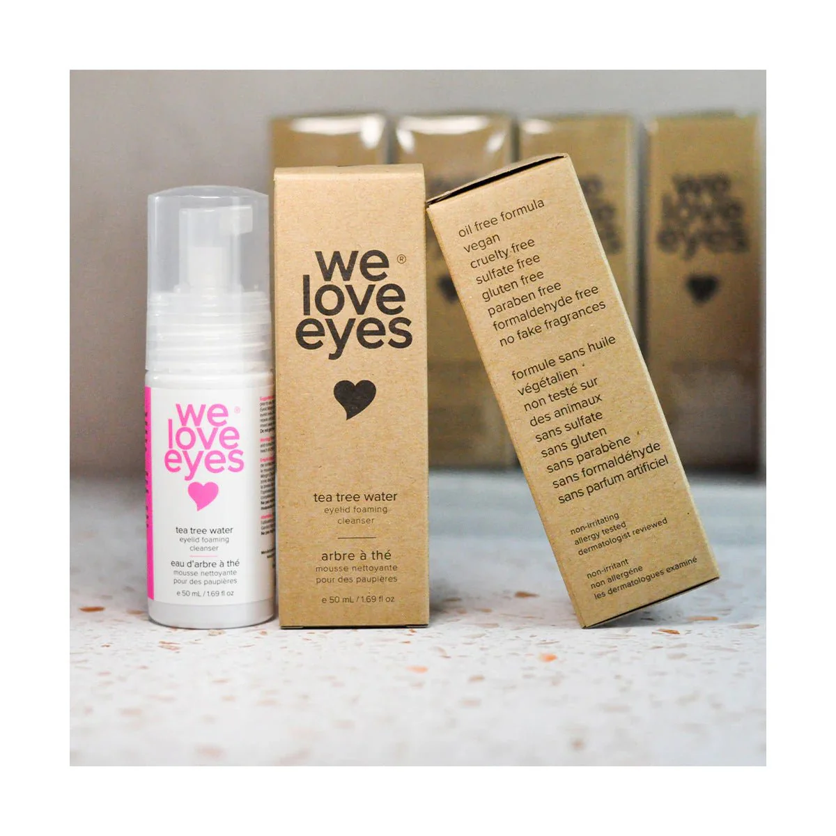 We Love Eyes Tea Tree Water Eyelid Foaming Cleanser - Image 8